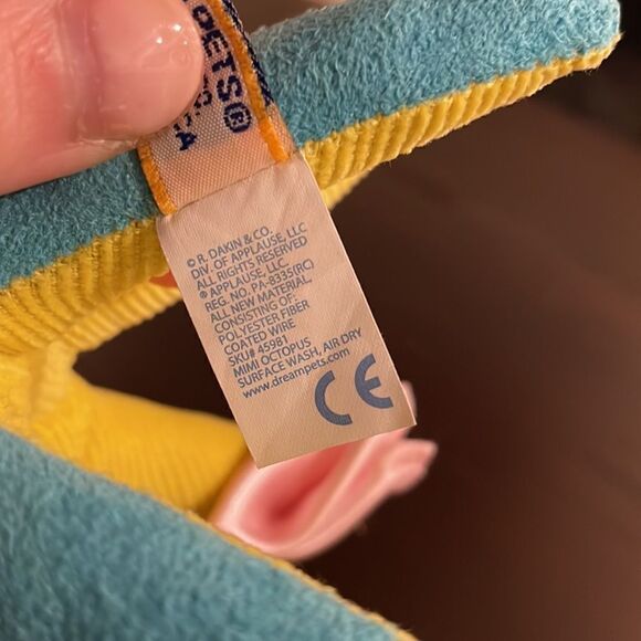 Vintage 1969 Dream Pets Mimi the Octopus Toy Dakin 60s Excellent Condition 7” - Picture 8 of 10